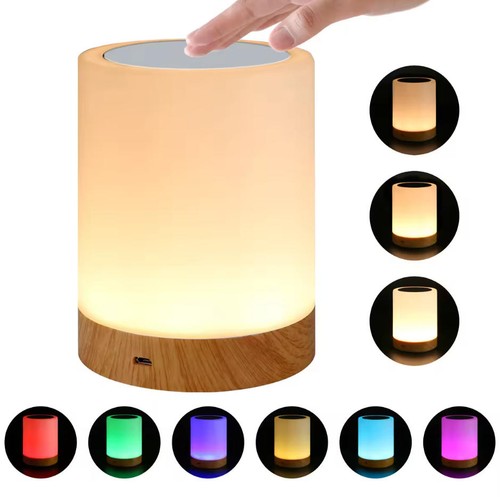 Led nachttischlampe rgb - nachttischlampe,