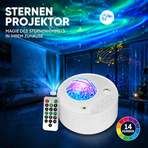 Led galaxy projektor - 14,