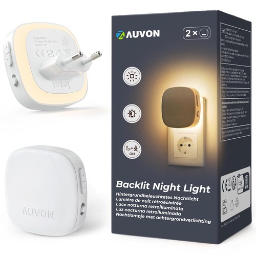 Auvon nachtlicht steckdose mit - auvon,