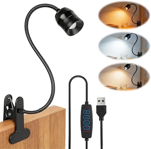 Led leselampe klemmlampe mit - led,
