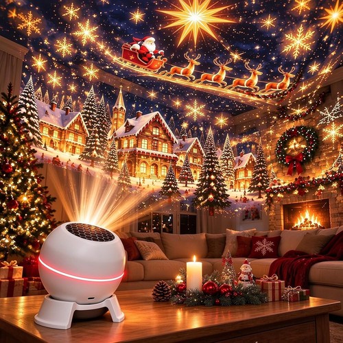 Weihnachtsprojektion