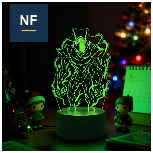 Helden lampe nachtlicht - 3d,